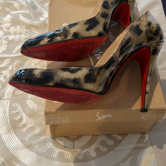 Christian Louboutin animal print heels - Picture 9 of 9